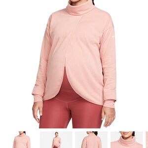 Nike Reversible Maternity  Nursing Turtleneck Pullover